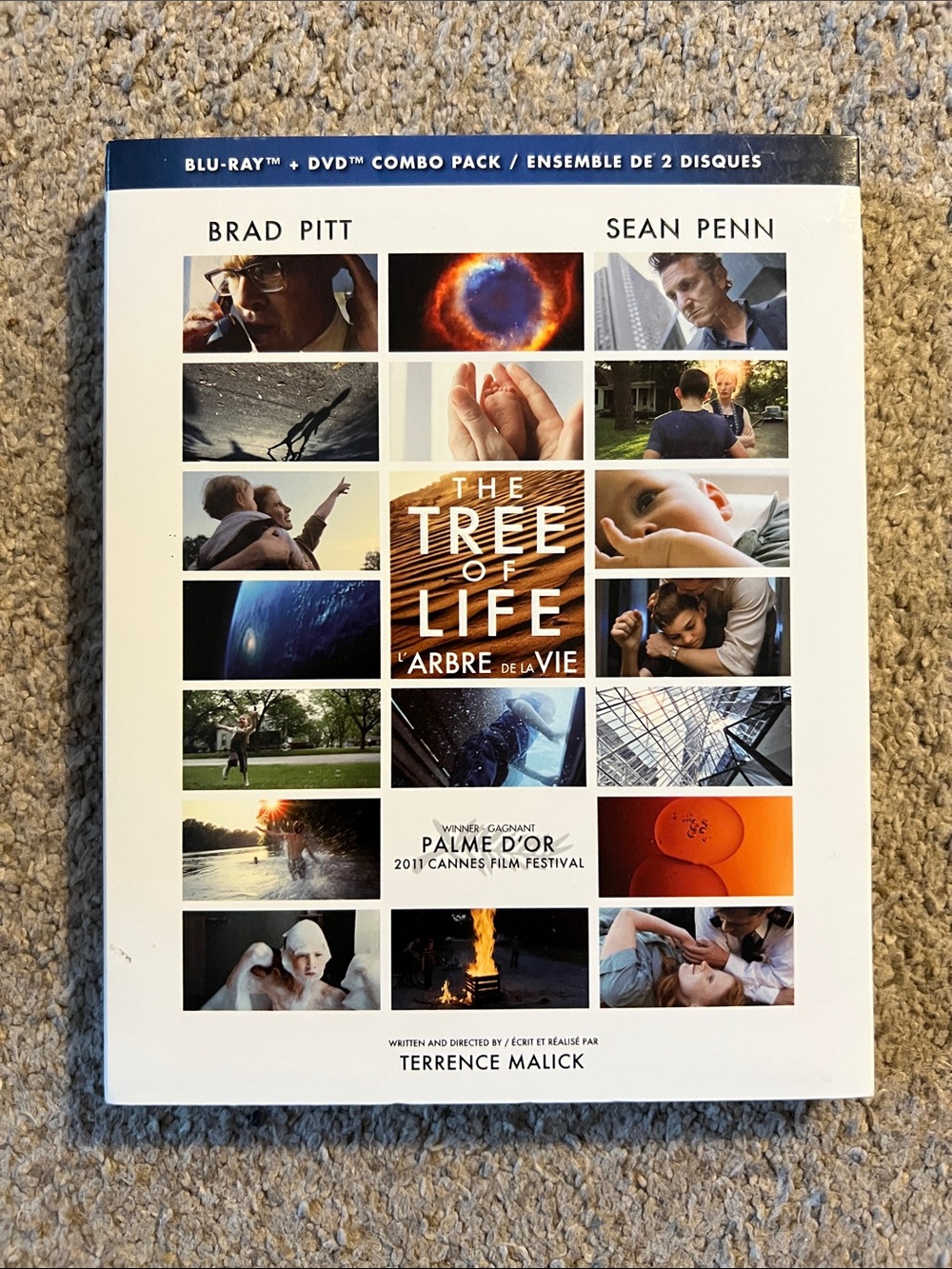 The Tree of Life Blu-ray + DVD Combo Pack - Terrence Malick Movie